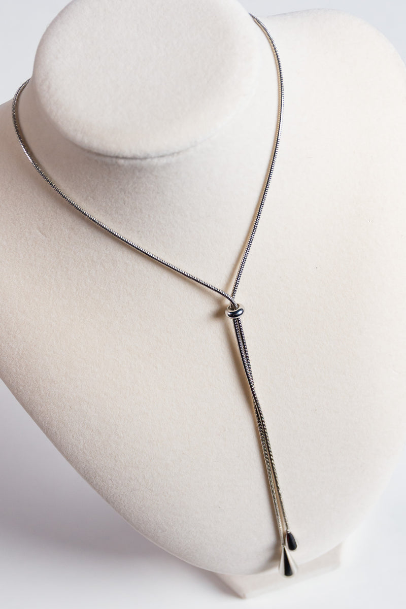 Raindrop Slide Necklace