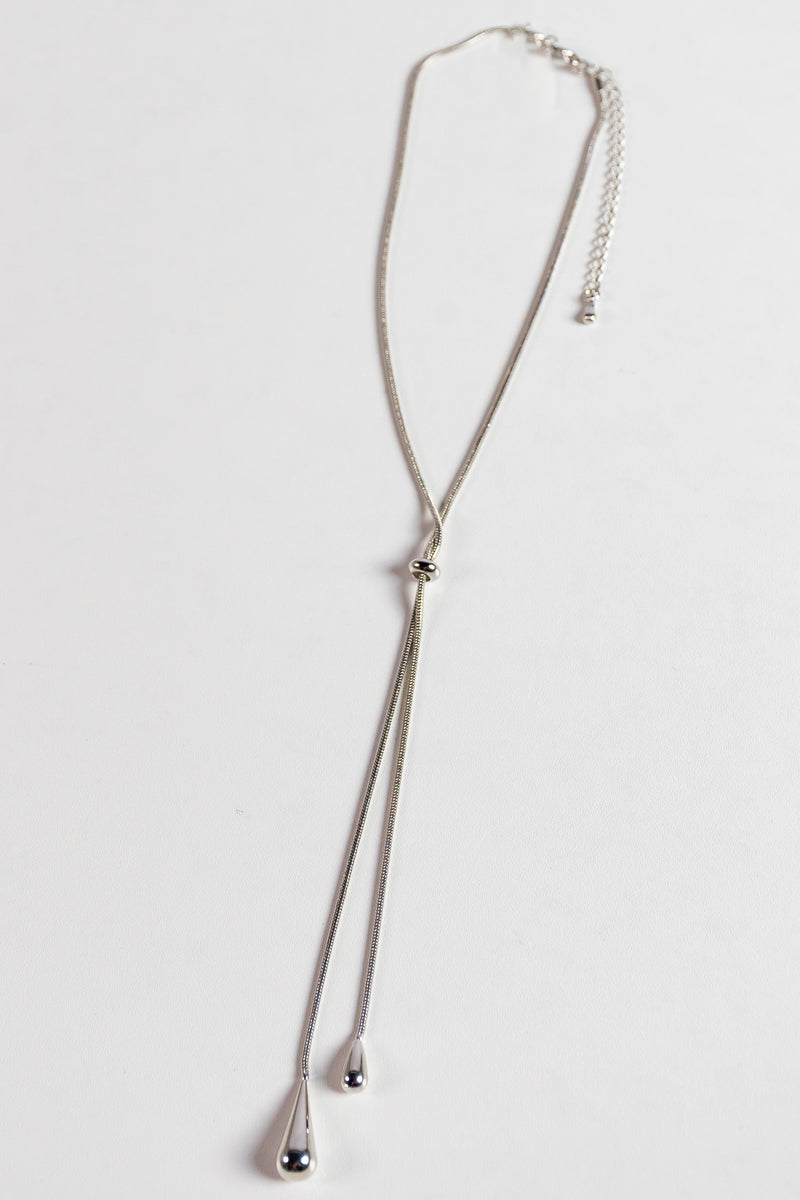 Raindrop Slide Necklace