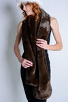 Snow Angel Faux Fur Scarf
