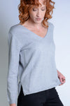 Glitter V-Neck Sweater