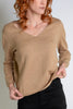 Glitter V-Neck Sweater