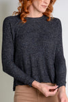 Lush Waffle Knit Harlow Crew