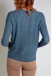 Lush Waffle Knit Harlow Crew