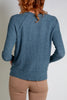 Lush Waffle Knit Harlow Crew