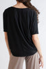 Dali tee in black back view