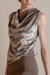 Evelyn Velvet Top
