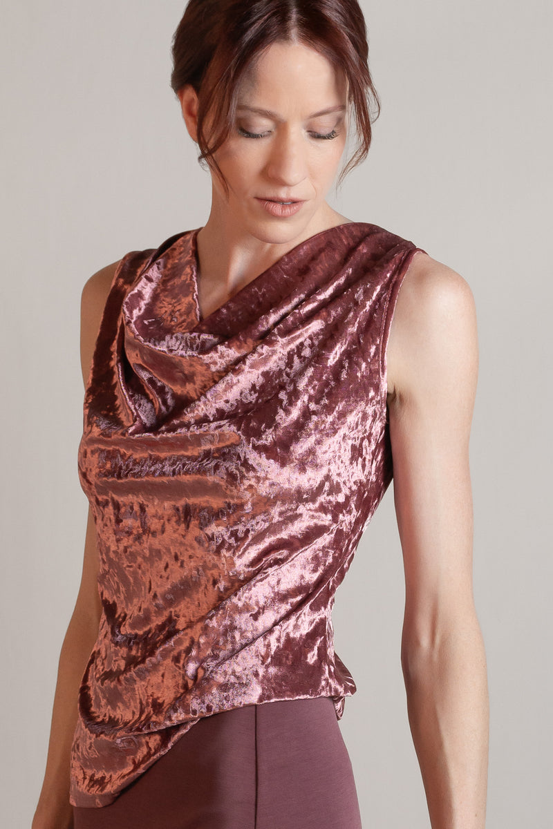 Evelyn Velvet Top