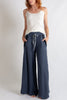 Free People Wait A Minute wide-leg lounge pants with relaxed fit and flowy silhouette