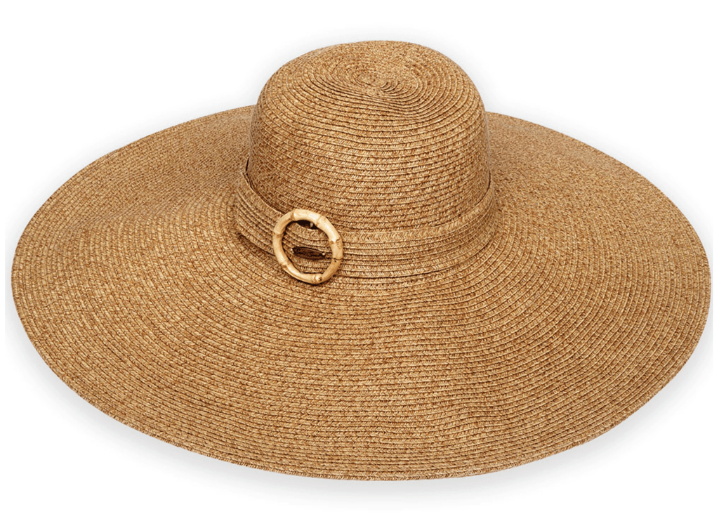 Calique Cove Paper Braid Hat With Bamboo Trim - Revir