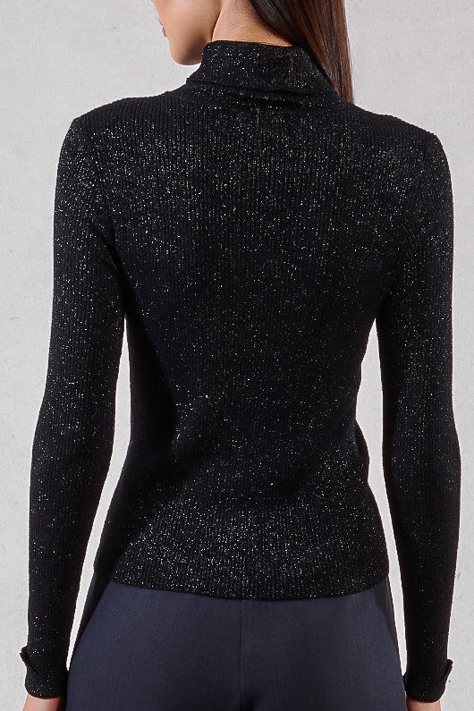 Glitter Turtleneck
