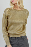 Metallic Pullover