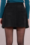 Corduroy Pleated Skort