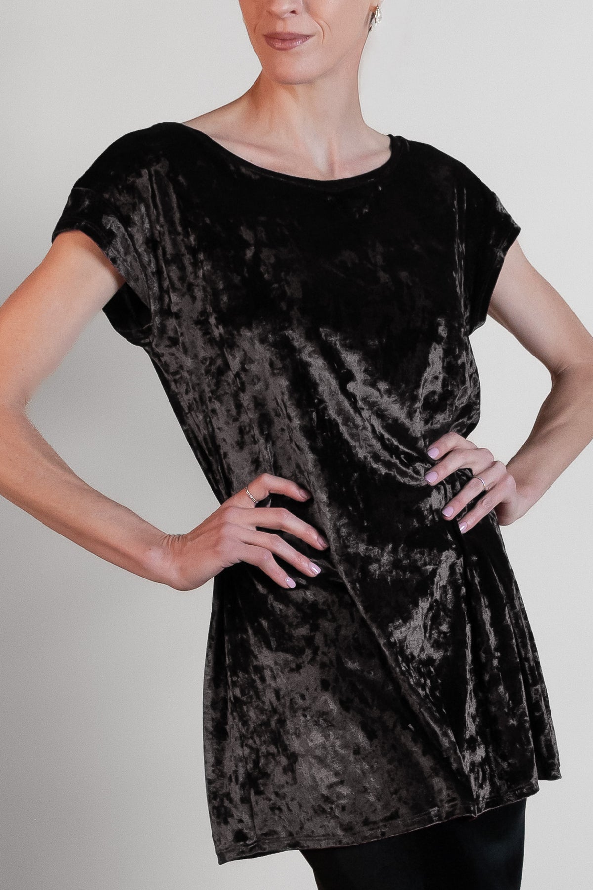 Tara Velvet Tunic