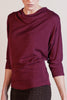 Mulberry Astrid Dolman by Revir soft dolman sleeve top front view
