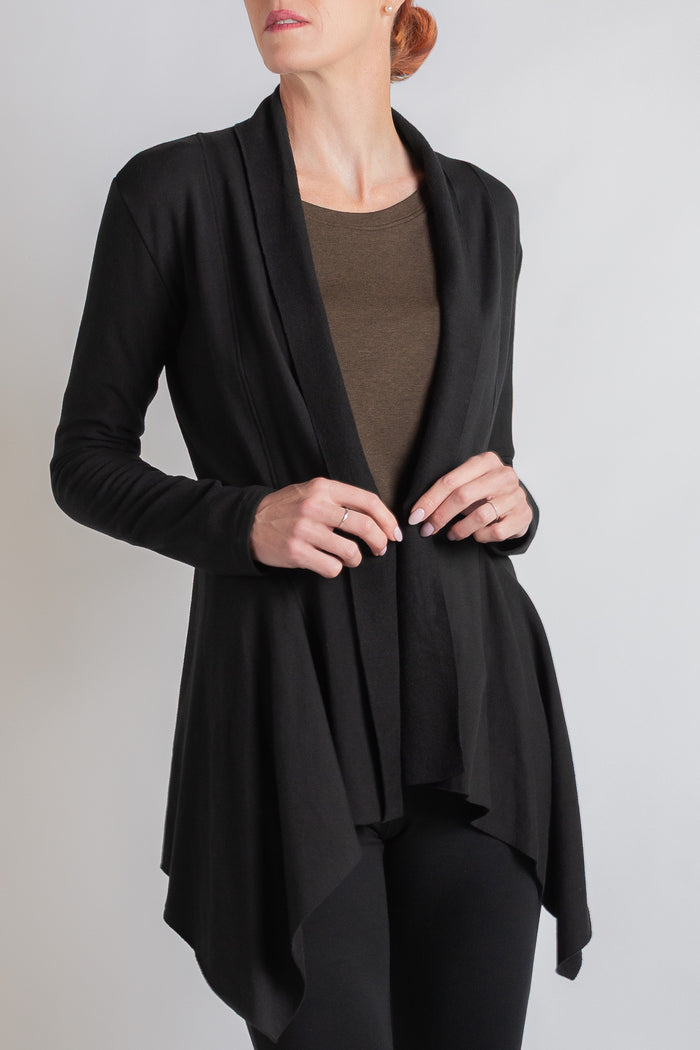 Jute Jacket in responsibly sourced bamboo cotton fleece by Revir