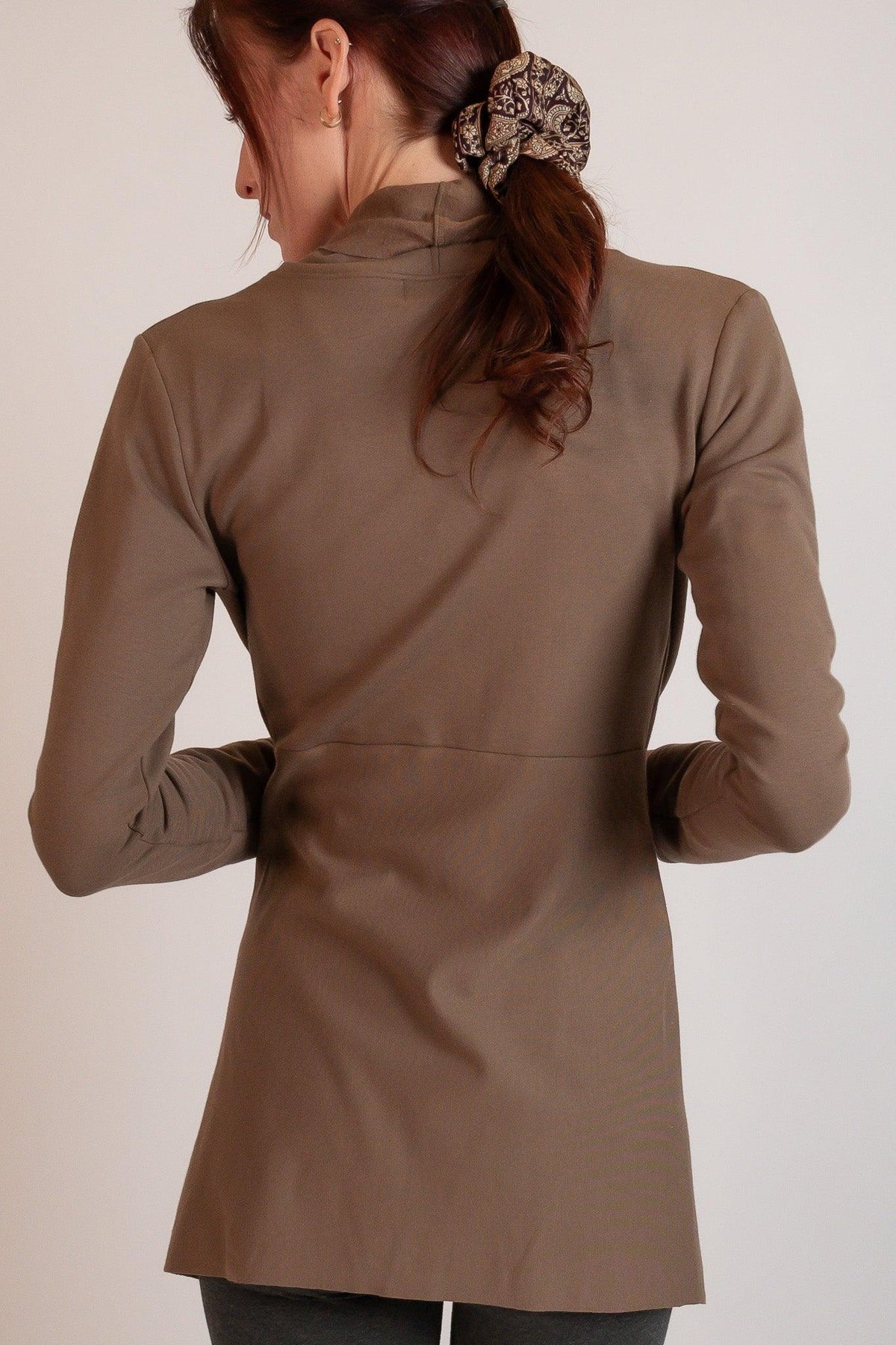 Jute Jacket in responsibly sourced bamboo cotton fleece by Revir