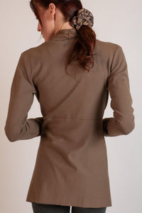 Jute Jacket in responsibly sourced bamboo cotton fleece by Revir