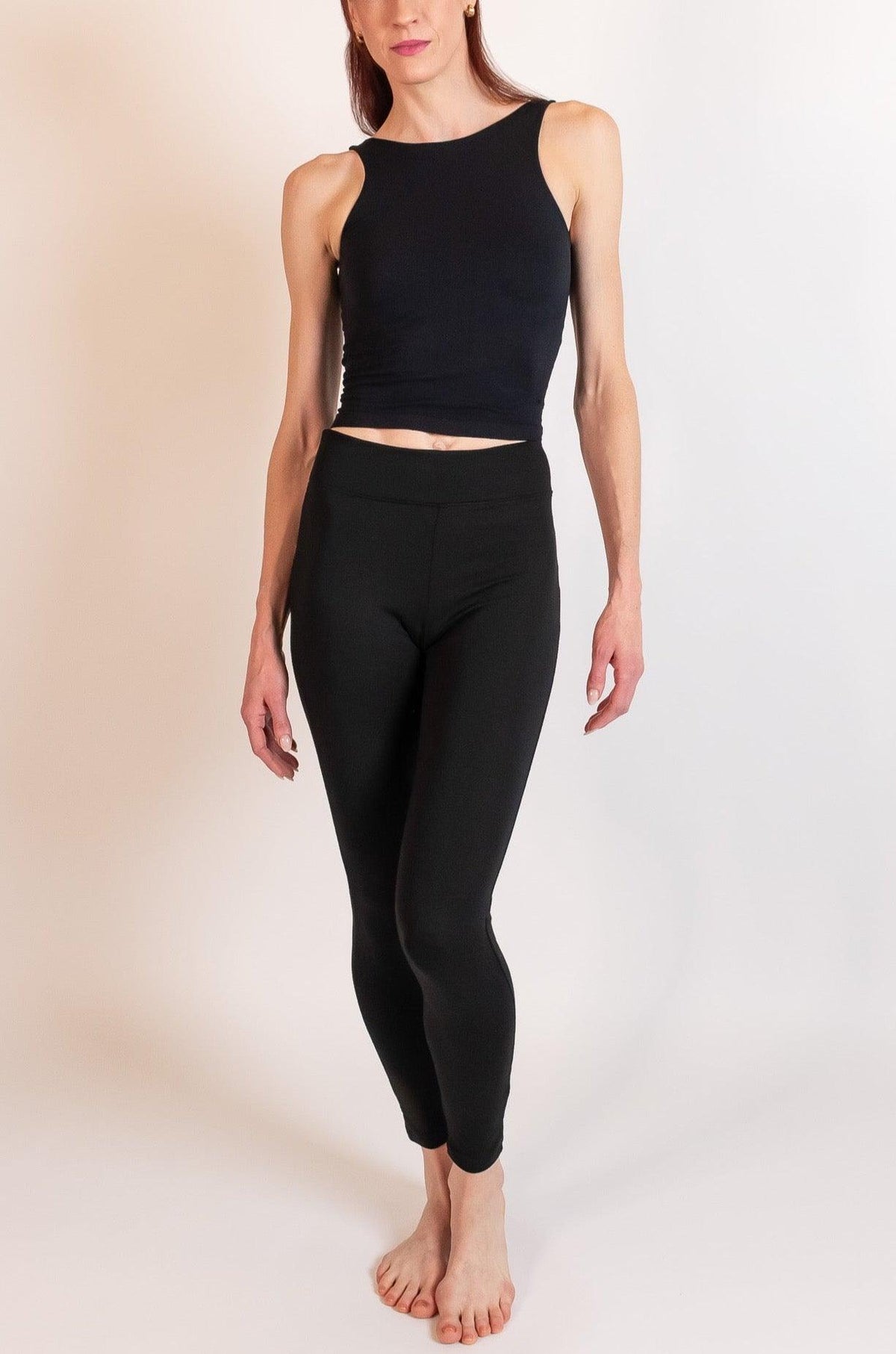 Mina Legging in eco-friendly bamboo French terry by Revir