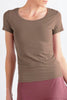 Women’s bamboo Ivy tee featuring a soft, breathable fabric and relaxed everyday fit
