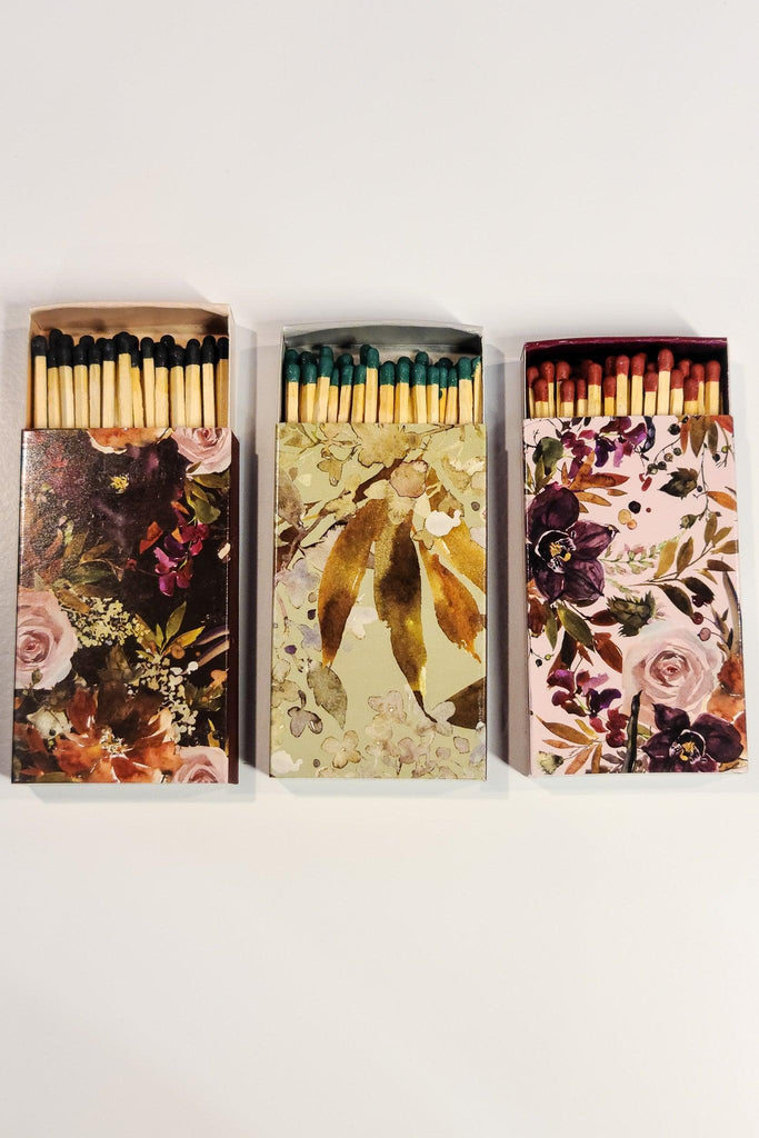 Floral Matchboxes - Revir