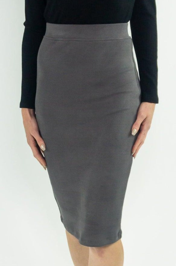 Textured Pencil Skirt - Revir