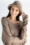 Soft Bucket Hat with Bow Accent - Revir