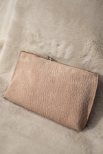 Blush Suede Essential Pouch - Revir