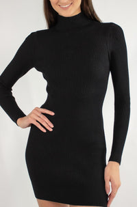 Aspen Turtleneck Mini Dress - Revir
