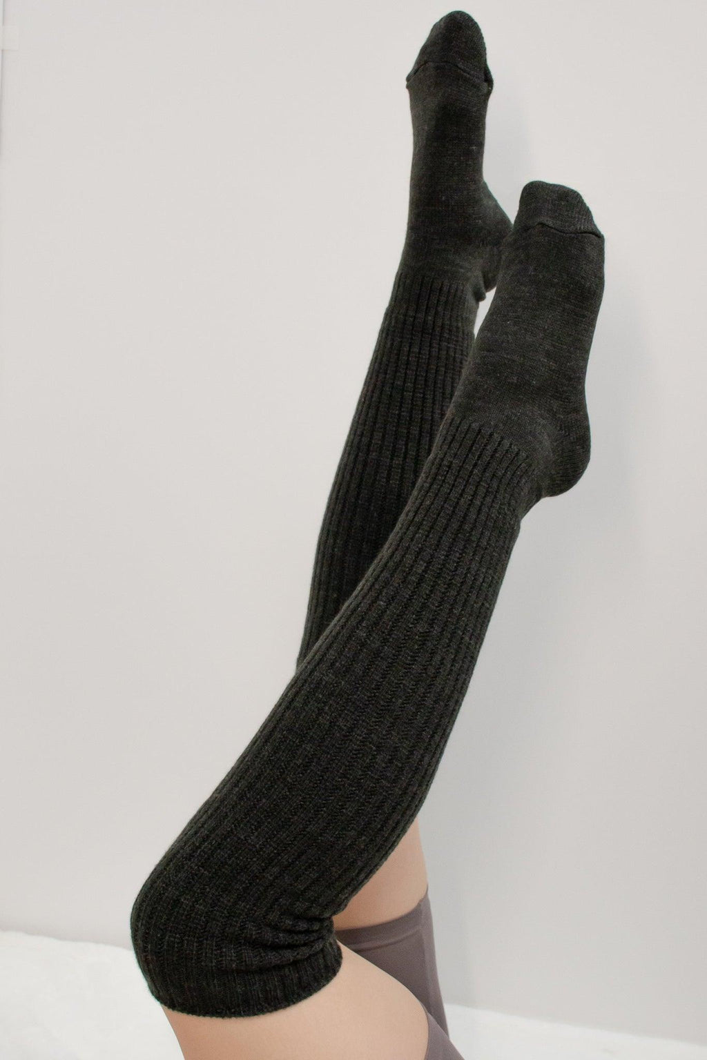 Scrunchy Over The Knee Socks - Revir