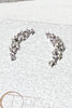 Crescent Moon Stud Earrings - Revir