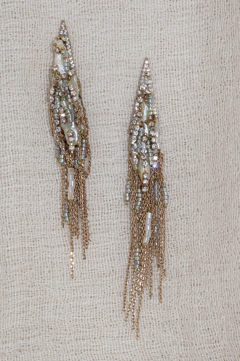 Pearl Athena Earrings - Revir